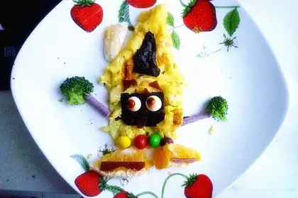 Eggcake house card