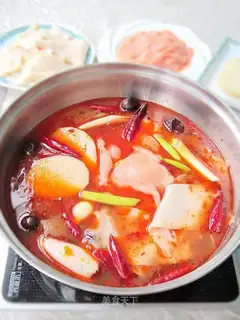 Spicy chicken pan