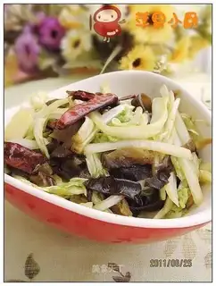 Sour chili and cabbage
