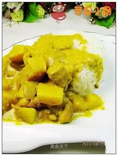 Curry chicken