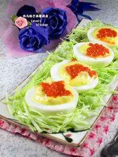 Caviar salad