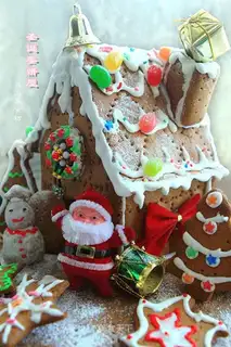 Christmas gingerbread house