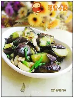 Garlic eggplant