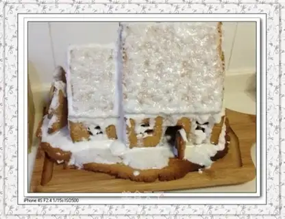 Christmas gingerbread house