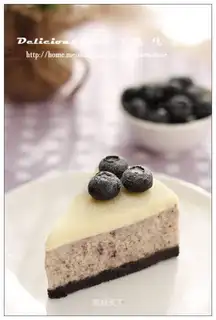 Blueberry cheesecake