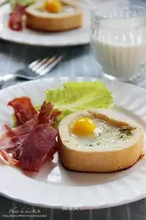 Nice egg toast