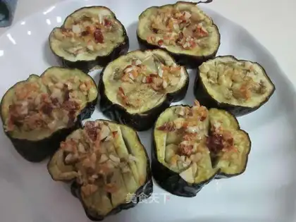 Roast eggplant