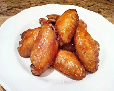 Honeyed chicken wings