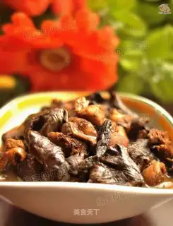 Chicken stew mushrooms