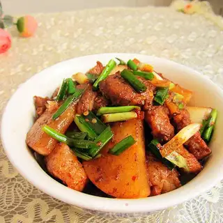 Radish meat