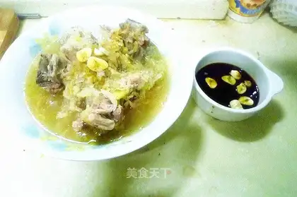 Sour stew ribs