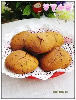 Corn powder sesame cookies