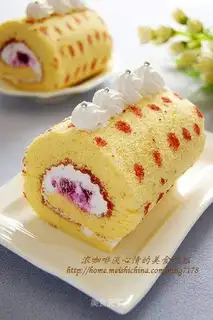 Red Dragon Cake roll