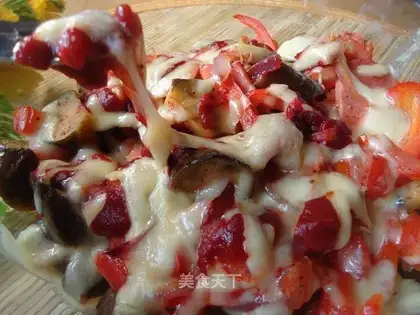 Bacon cheese and cheese