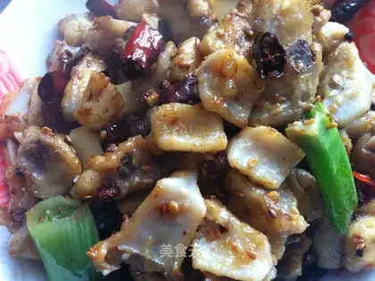 Spicy chicken crumbs