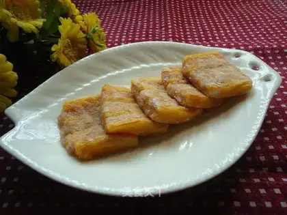 Homemade strip cakes