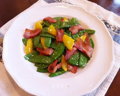 Bacon with Dutch beans