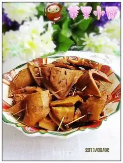 Smoky toothpicks dry