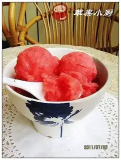 Watermelon sandy ice