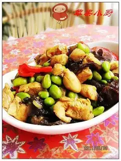 Soybeans fried chicken