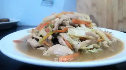 Three swirling cabbage