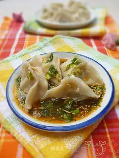 Onion meat dumplings