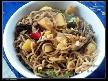 ♪ Dry bean bean potato noodles ♪