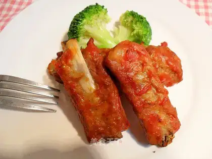 Apple cinnamon ribs