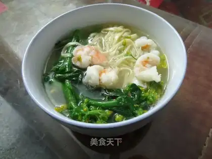Shrimp noodles