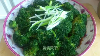 ♪ Burn the broccoli ♪
