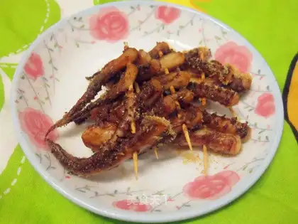 Roasted squid