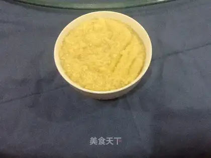 Gold rice porridge