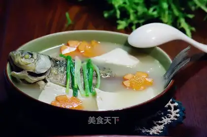 Tofu soup