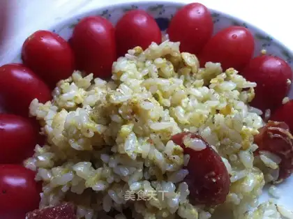 Sausage egg fried rice