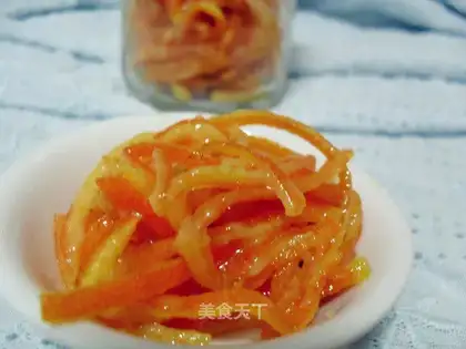Homemade sugar oranges