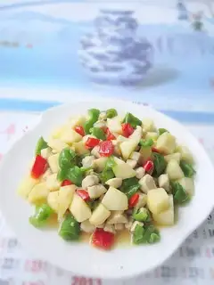 Twin apple fried chicken