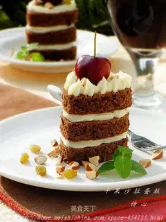 Dry-go salad cake