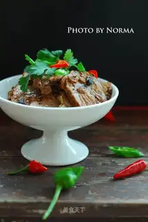Spicy beef