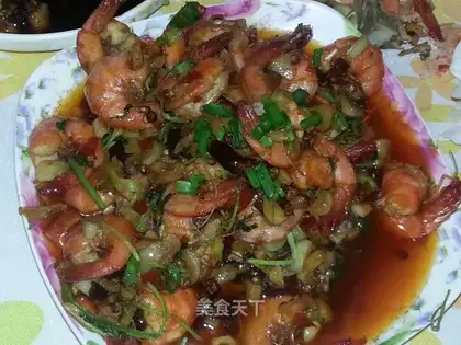 Spicy shrimp