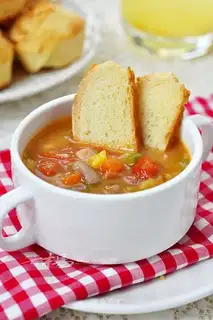 Spaghetti soup