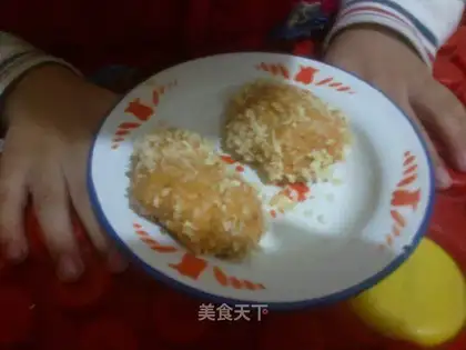 Homemade shrimp cake