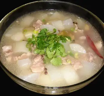 radish lamb soup
