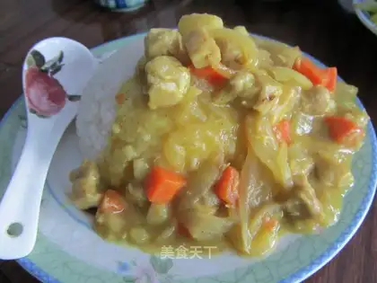 Curry chicken