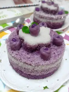 Little flower potato muffins
