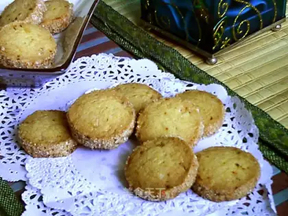 Orange sugar cookies