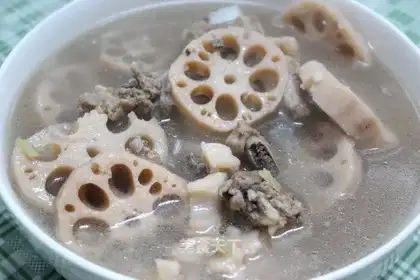 Liang's ribs soup