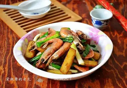 Potato shrimp