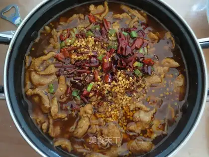 Boiled meat