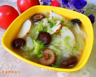 Pork and mushroom soup