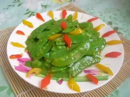Garlic Dutch beans